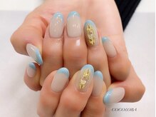 ココロバ ネイルアンドビューティーサロン(COCOLOBA)/オーロラネイル