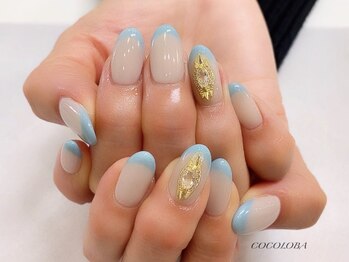 ココロバ ネイルアンドビューティーサロン(COCOLOBA)/オーロラネイル