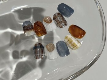 チェックネイル/錦糸町