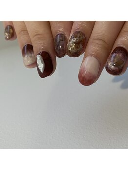 ヌア(nur.)/ボルドーnuance