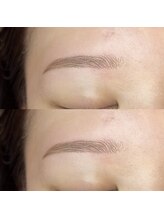 【間引き】ふんわり眉♪