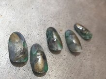 ネイルスミス(Nailsmith)/ブリーディンググリーン天然石