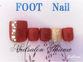 シイナ/フットネイル8000円