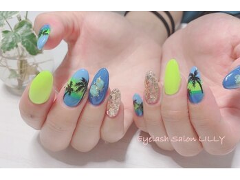 アイラッシュサロン リリー(LILLY)/夏ネイル
