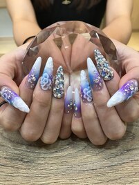 3Dフラワーネイル
