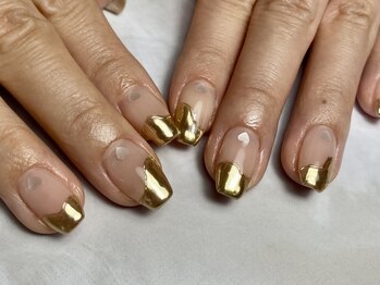 ジェムネイル(Jem Nail)/ミラーフレンチ