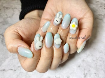 トータルビューティーローズ(Rose)/ミッフィーネイル