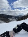 エステティックサロン ル ソイル(Le seuil)&nbsp;冬の趣味はスノボです！たくさん滑った後の温泉は最高です♪