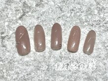 ミオリィ(meoli)/ワンカラー &nbsp;+ラインストーン