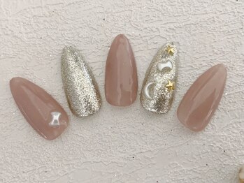 マハロネイル(Mahalo Nail)/定額制　オフィスネイル¥6980