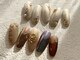 ネイル エリス(Nail Ellis)の写真/【毎月変わる定額コレクション¥6220～】群を抜く提案力&ハイセンスなArtで自慢の指先を♪パラジェル変更◎