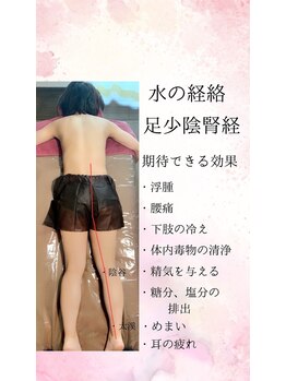 ジュエイル(JUEIRU)/腎臓の経絡◎期待できる効果