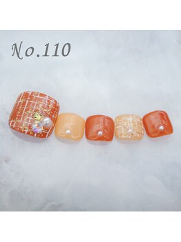 はあとねいる 大阪福島店/フットネイル：No.110