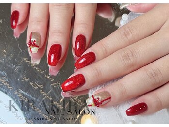 クリスマスネイル