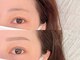 ソワン 香椎店の写真/《ナチュラルに垢抜けたい女性のためのサロン》もう朝のメイクに迷わない、毎日が楽になる目元を叶えます♪