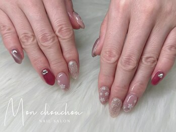 モンシュシュ 吉祥寺(Mon chouchou)/*桜ネイル　ベリーカラー*