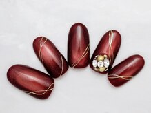 ネイルルージュ(Nail Rouge)の雰囲気（シンプルなのに目をひくデザインから華やかなデザインまで…）