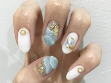 クォーターリゾートネイル(QUARTER RESORT nail)/リゾート海ネイル☆