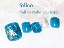 ネイルサロン フェリーチェ 東川口店(Felice)/【定額フットネイル】￥8500
