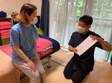 バランス整体サロン ノリノリ(NORINORI)/5）お身体の状態確認(ベッド)