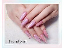 トレンドネイルスタジオ(Trend Nail Studio)/チップでの幻彩マグネット長出し