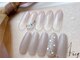 エンジェルビューティーネイルアンドアイラッシュ(Angel Beauty nail&eyelash)の写真/オフィスでも浮かずにおしゃれ見え♪指先にそっと自分らしさを添える、シンプルで上品なネイルをあなたに☆