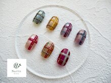 ネイリット 銀座(Nailit)/マグネットチェックネイル