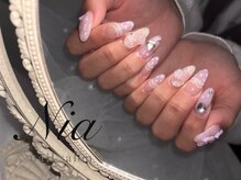 ニア ネイルサロン 大阪駅前第2ビル(Nia)/レースネイル