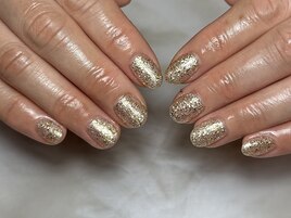 ラメワンカラー