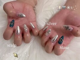 クロム×ミラーネイル/持ち込み