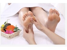 健美リカバリーステージの雰囲気（極上な本格的足ツボマッサージ）