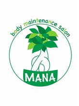 サロン真名/お店のロゴです