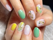 レディグリッター(Lady glitter)/ビタミンカラーニュアンスアート