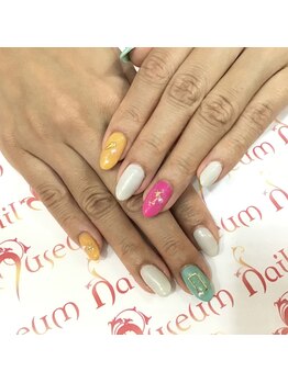 ネイルミュージアム(Nail Museum)/【春】カラフルネイル