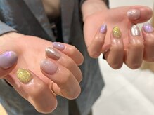 ナッピーネイル(NAPPY NAIL)/Mデザインコース¥8300オフ代別