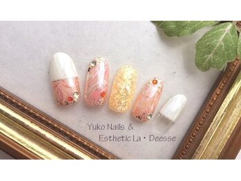 ユウコネイルズアンドエステティック ラ デェス(Yuko Nails & Esthetic La Deesse)/ゴールドコース (定額制)¥8000