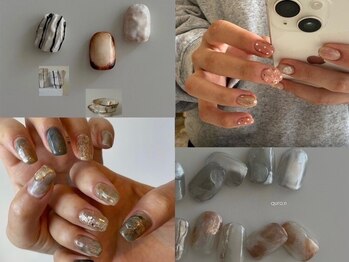キュロン 立川店(quro.n)の写真/流行を先駆けたdesignで差がつく可愛い指先へ！カウンセリングを丁寧に行い、自爪を健康に保ち続けるサロン