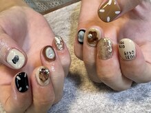 アネモネネイル(anemone nail)