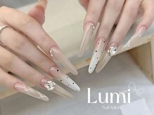 ルミネイル 池袋東口サンシャイン店(Lumi Nail)/ドット　シンプルネイル