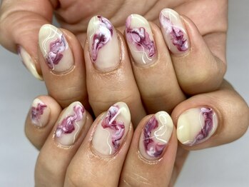 サラサネイルズ 代官山 恵比寿(sarasanails)/ニュアンス/もやもや