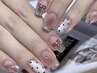 【自爪】持ち込みデザイン相談OK！（8本～１０本）お好きなネイルを再現♪