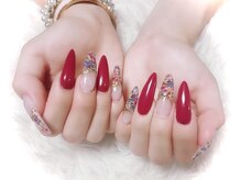 NailSalon koco/押し花フレンチ
