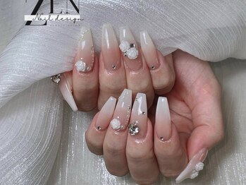 ゼン ネイル デザイン 池袋(ZEN NAIL DESIGN)/* 長 さだしやり放題×つけ放題