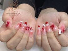 ウメネイルスタジオ(UME NAIL STUDIO)/* 長 さだしやり放題×つけ放題