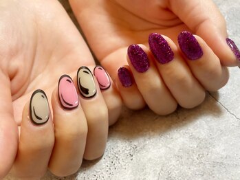 クラッシー(Classy)/コミックネイル×ラメラメ♪