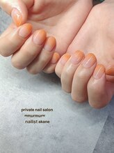 プライベート ネイルサロン マーマ(murmur)/カラーグラデーションネイル