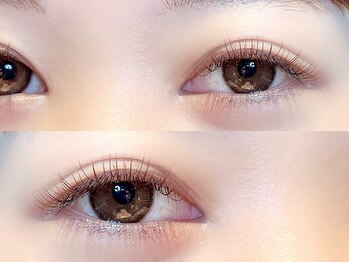 アイラッシュサロン ヴィヴィ 四日市店(Eye Lash Salon Vivi)の写真/《四日市/カーキブラウンボリュームラッシュ100束￥7700》《王道ブラウン》で垢抜け目元へ!雰囲気自由自在!