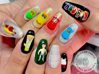 ネイルズガッシュ 溝の口店(NAILs GUSH)/痛ネイル/推しネイル/キャラ