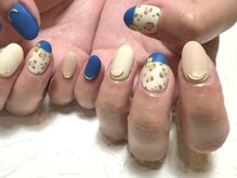 デューネイルスタジオ(dew nail studio)/ブルーレオパード 