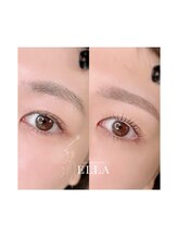 エラ(ELLA)/まつげパーマ+眉ワックス